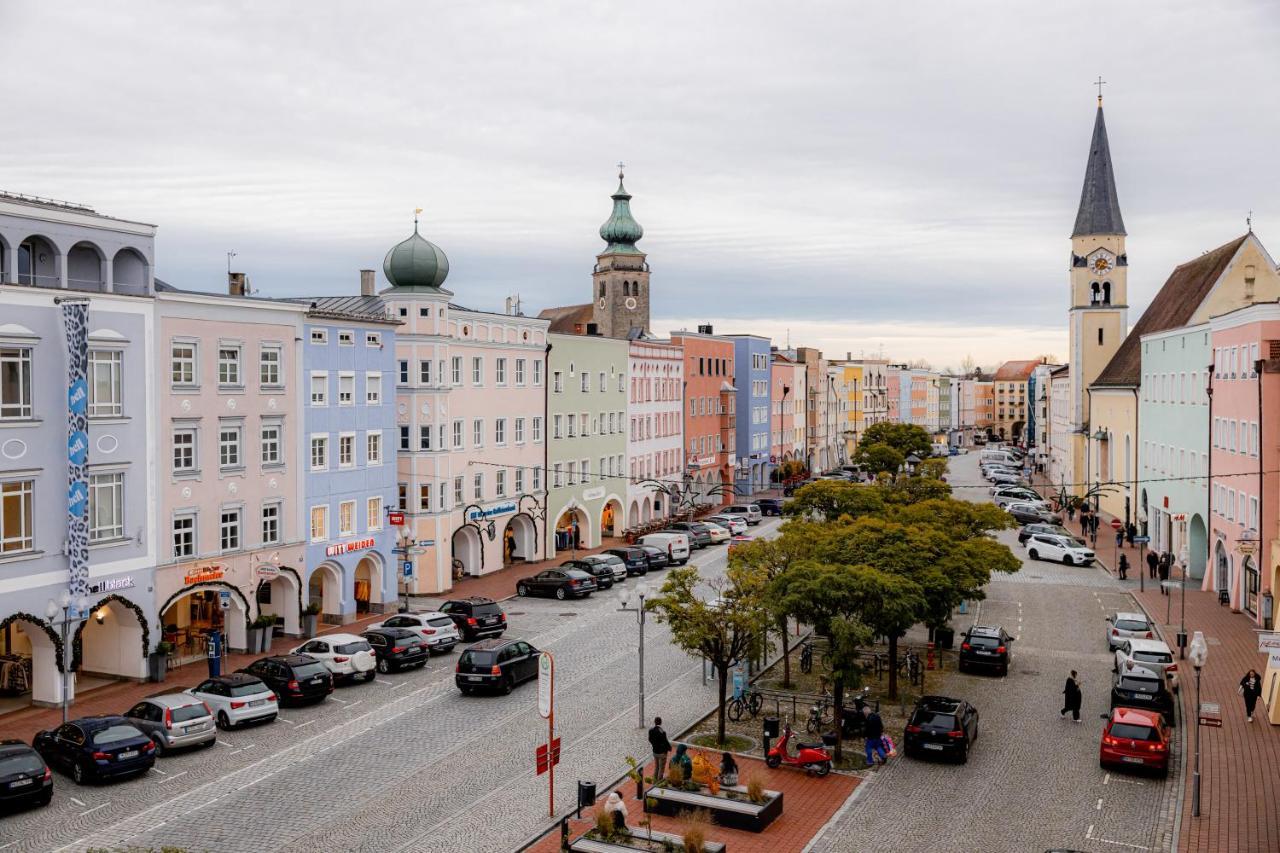 Highlight Am Stadtplatz Muehldorf - C4S Come4Stay - 2 Zimmer Wohnung I Bis Zu 5 Gaeste Eksteriør billede